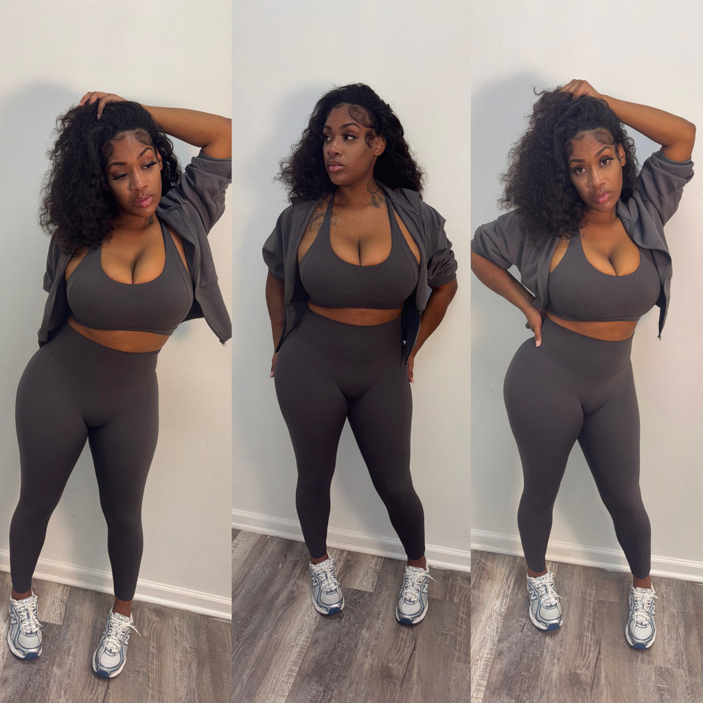 “ tamia” 3 piece set ( grey)