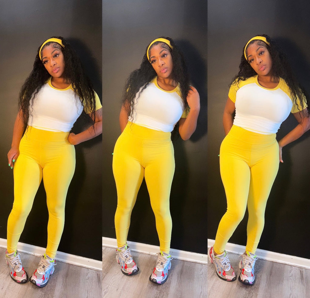 “ Mici “ 3 Pc Set ( Yellow)